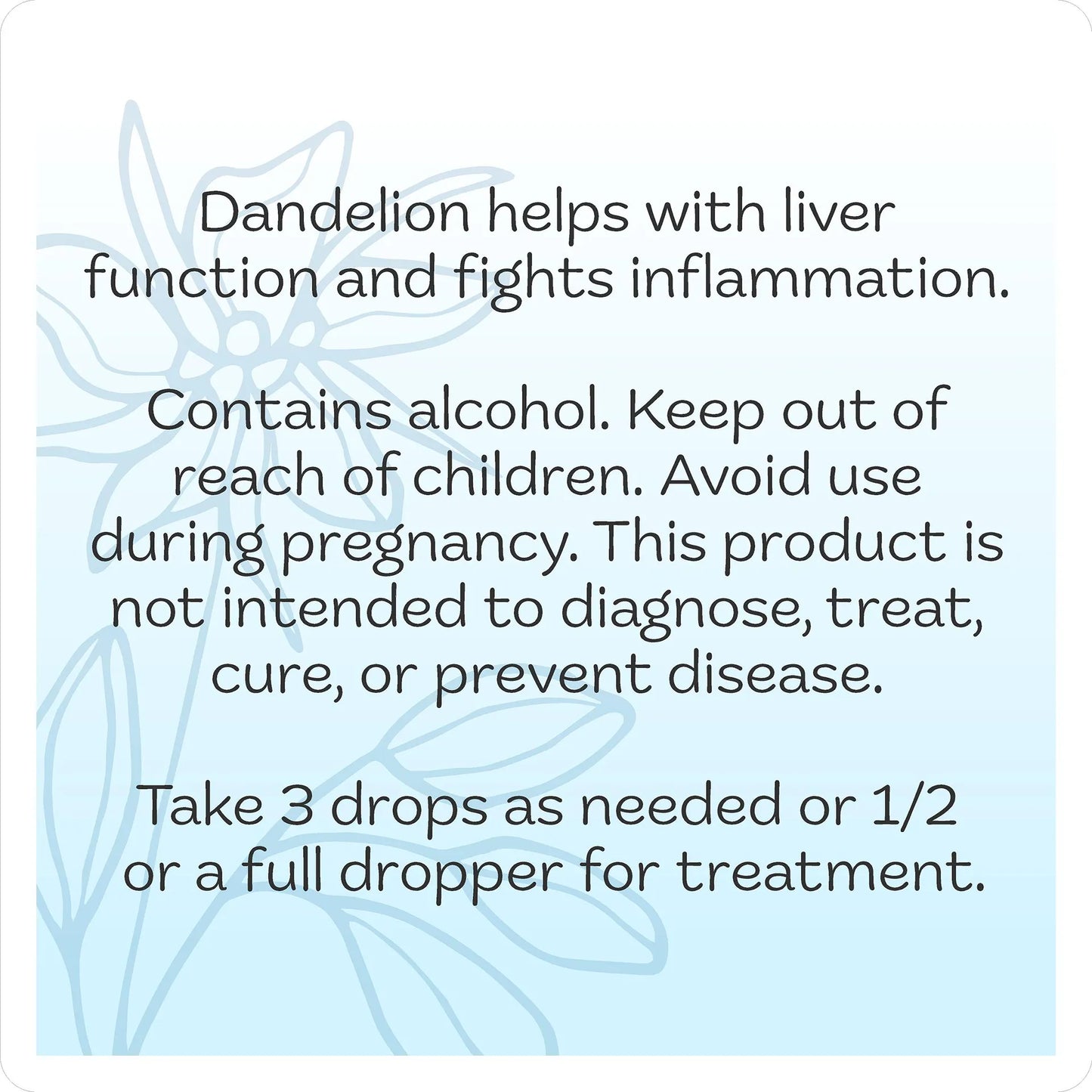 Dandelion Tincture