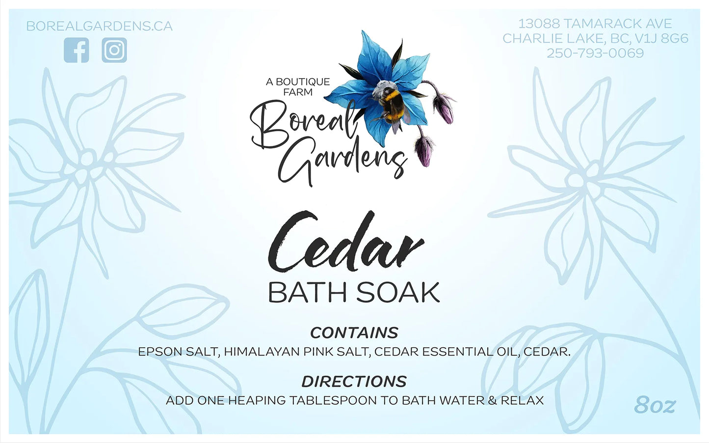 Cedar Bath Soak