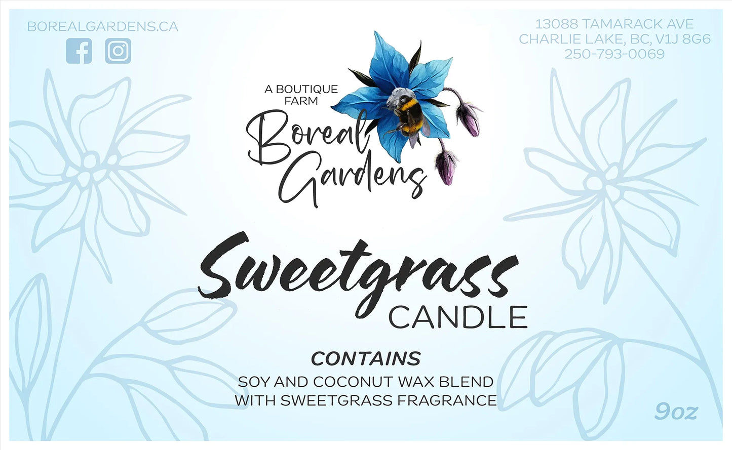 Sweetgrass Candle