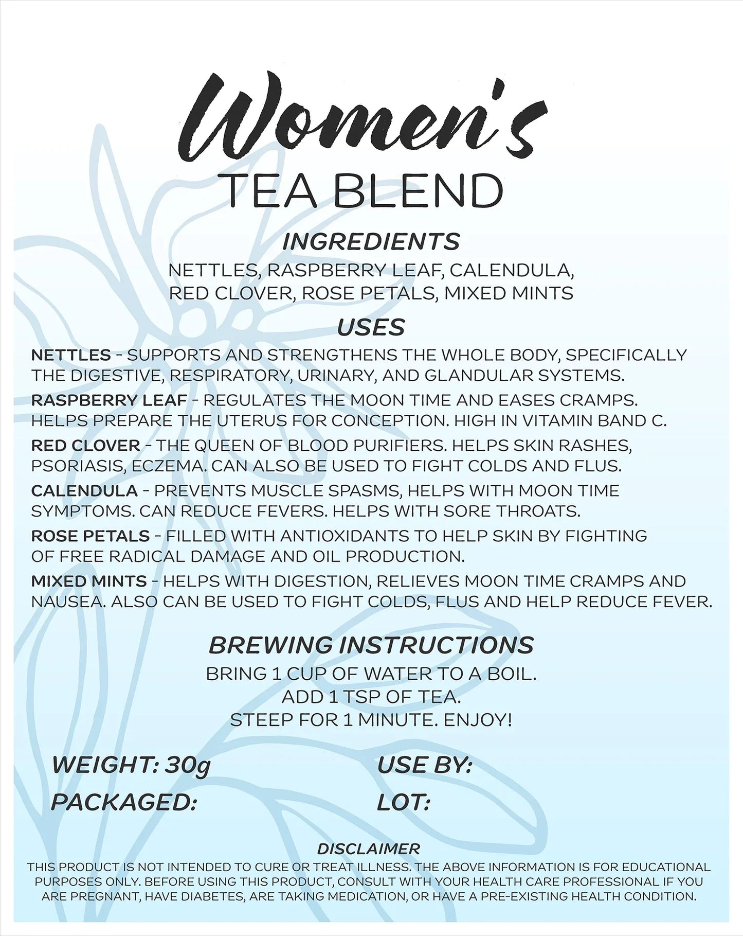 Women's Tea Blend